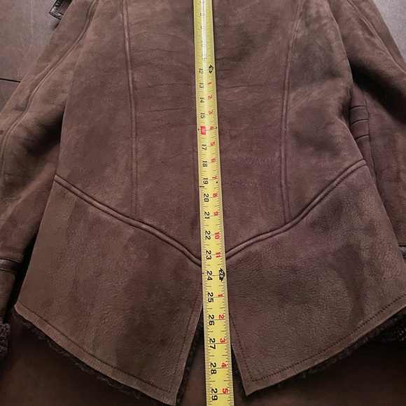 Wrap London women's 100% lamb skin jacket with 100% shearling interior. - Picture 2 of 15